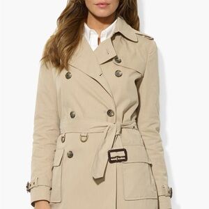 Classic Tan Trench Coat